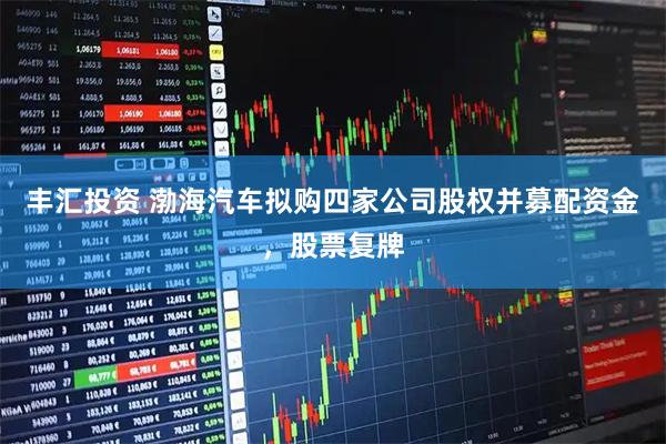 丰汇投资 渤海汽车拟购四家公司股权并募配资金，股票复牌