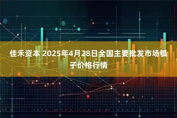 佳禾资本 2025年4月28日全国主要批发市场瓠子价格行情